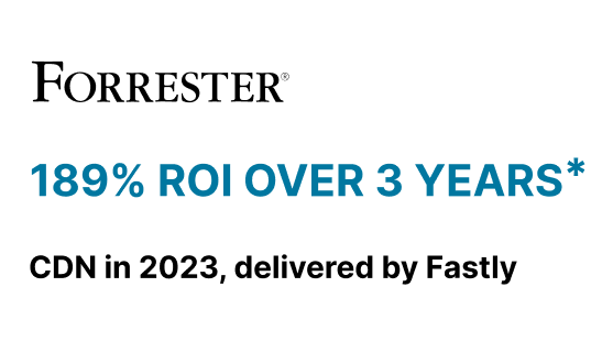 Forrester 189% ROI without border PNG