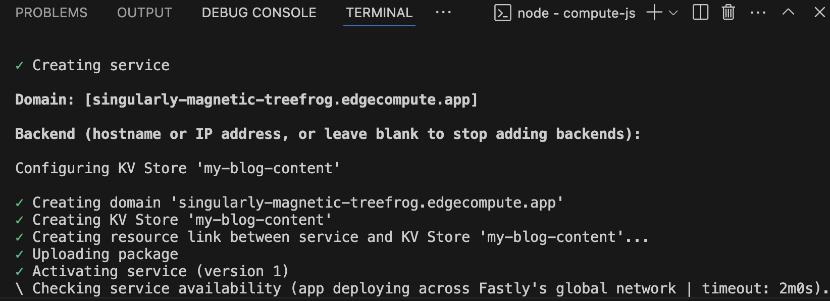 App deploying